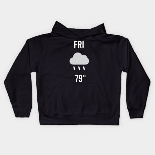 Friday Weather Costume Kids Hoodie